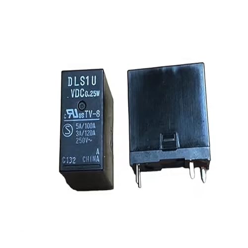 2PCS DLS1U 12VDC Power Relay 5A 250VAC 4 Pins von HUJWLBWF