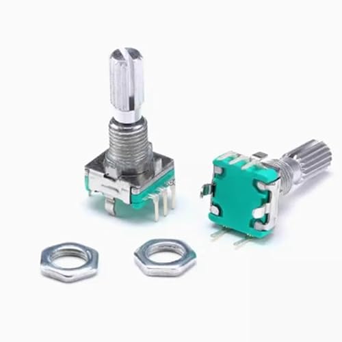 5pcs 360 Degree Rotary Encoder EC11 Push Button 5pin 20mm pulm Handle von HUJWLBWF