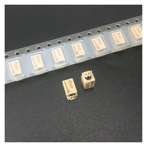HUJWLBWF 100pcs 10uF 16V 3x5mm 16V10uF SMD Square Chip Type Capacitor von HUJWLBWF