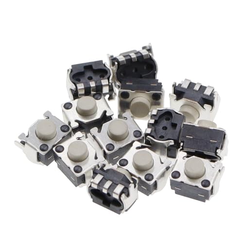 HUJWLBWF 10PC 3 * 5 SMT 12V 0.5A 3X5MM Push Button Switch Metal Tactile Tact Touch Switch Reed Interruptor Pulsador von HUJWLBWF