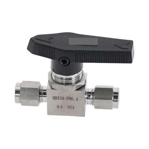 HUJWLBWF 1PC 304 Stainless Steel Ball Valve Female SS304 for Tube-line and Pipeline Q91SA OD 8MM HUJWLBWF 1PC 304 Stainless Steel Ball Valve Female SS304 for Tube-line and Pipeline Q91SA OD 8MM von HUJWLBWF