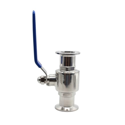 HUJWLBWF 1PC K50.5X19MM Ball-Valve Tri Clamp Female Straight 304 Stainless Steel Homebrew Brewing HUJWLBWF 1PC K50.5X19MM Ball-Valve Tri Clamp Female Straight 304 Stainless Steel Homebrew Brewing von HUJWLBWF