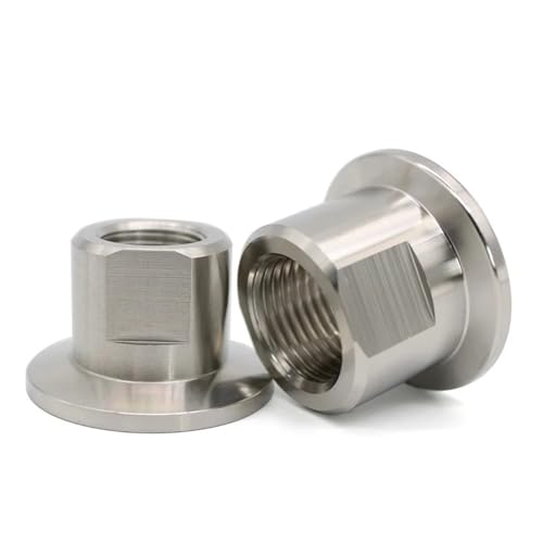 HUJWLBWF 1PC SUS304 Stainless Steel internal Thread Vacuum Flange Joint 1" BSPT Female Threaded Joint KF50 von HUJWLBWF