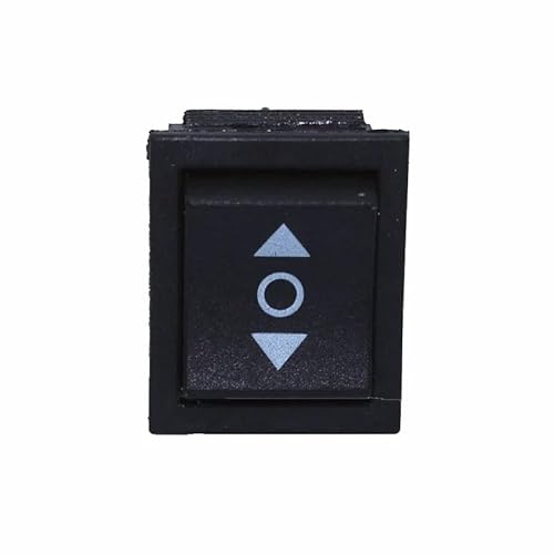 HUJWLBWF 1PCS KCD4 6 Pin Black Rocker Switch Power Switch ON-Off-ON 3 Position 16A 250VAC/ 20A 125VAC 30 * 19mm von HUJWLBWF