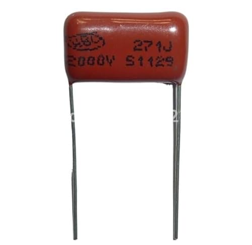 HUJWLBWF 20pcs CBB Capacitor 271 2000V 271J 2KV 270pF 0.27nF P15 CBB81 Metallized Polypropylene Film Capacitor HUJWLBWF 20pcs CBB Capacitor 271 2000V 271J 2KV 270pF 0.27nF P15 CBB81 Metallized Polypropylene Film Capacitor von HUJWLBWF
