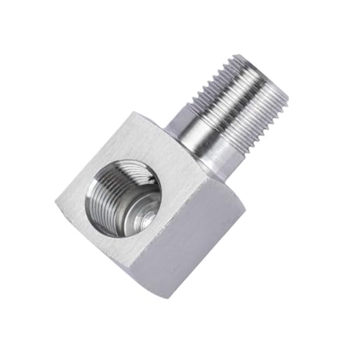 HUJWLBWF 3/8" BSPT Female to Male Thread 304 Stainless Steel Pipe Fitting 90 Degree Elbow Connector Adapter HUJWLBWF 3/8" BSPT Female to Male Thread 304 Stainless Steel Pipe Fitting 90 Degree Elbow Connector Adapter von HUJWLBWF