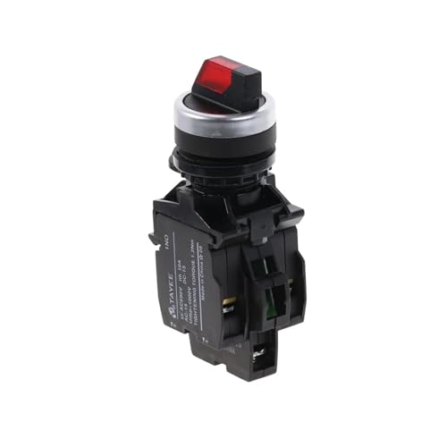 HUJWLBWF 3 Position Selector Switch with Red Led Light Push Button HUJWLBWF 3 Position Selector Switch with Red Led Light Push Button von HUJWLBWF