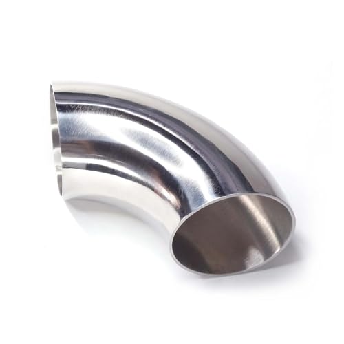 HUJWLBWF 304 Stainless Steel Elbow 90 Degree Angle Elbow 1.5mm Thick 38mm Welded Exhaust Pipe Connection Pipe HUJWLBWF 304 Stainless Steel Elbow 90 Degree Angle Elbow 1.5mm Thick 38mm Welded Exhaust Pipe Connection Pipe von HUJWLBWF