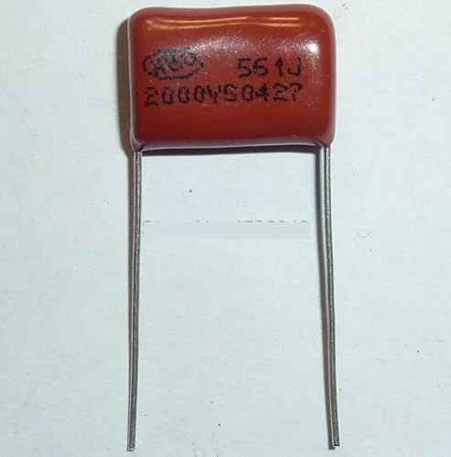 HUJWLBWF 50pcs CBB Capacitor 561 2000V 561J 2KV 560pF 0.56nF P15 CBB81 Metallized Polypropylene Film Capacitor HUJWLBWF 50pcs CBB Capacitor 561 2000V 561J 2KV 560pF 0.56nF P15 CBB81 Metallized Polypropylene Film Capacitor von HUJWLBWF