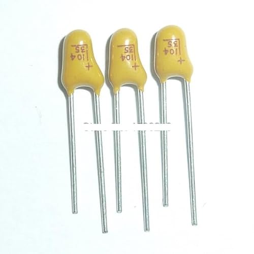 HUJWLBWF 50pcs Tantalum Capacitor 0.1uF 35V 35V0.1uF DIP Radial HUJWLBWF 50pcs Tantalum Capacitor 0.1uF 35V 35V0.1uF DIP Radial von HUJWLBWF