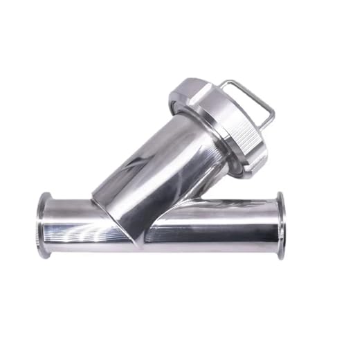 HUJWLBWF 51mm Pipe OD x 2" Tri Clamp Ferrule 64mm Y-Shape Strainer Filter SUS 304 Stainless Steel 300 Mesh HUJWLBWF 51mm Pipe OD x 2" Tri Clamp Ferrule 64mm Y-Shape Strainer Filter SUS 304 Stainless Steel 300 Mesh von HUJWLBWF