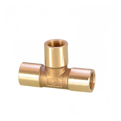 HUJWLBWF Brass Pipe Fitting Tee 3Way M14*1.5 Female Thread Copper Water Gas Oil Tube Coupler Connector HUJWLBWF Brass Pipe Fitting Tee 3Way M14*1.5 Female Thread Copper Water Gas Oil Tube Coupler Connector von HUJWLBWF