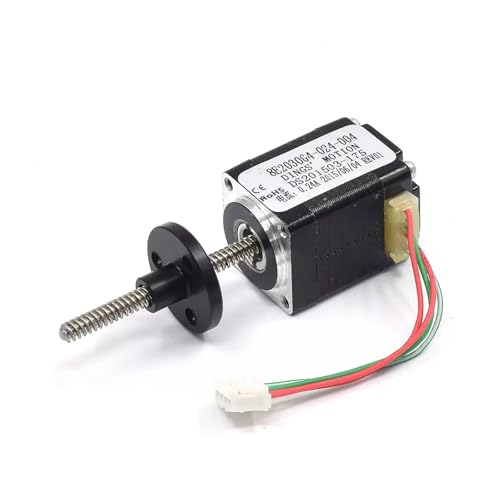 HUJWLBWF Nema 8 20mm 2-Phase 4-Wire Stepping Electronic Starter T-Shaped Screw Stepper Electronic Starter Reciprocating linear Electronic Starter Nut for 3D Printer Robot von HUJWLBWF