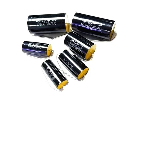 HUJWLBWF Poleless Axial Capacitor 160V AC / 250V DC Capacitor Non Polarity Frequency Divider 0.68uf 5Pcs HUJWLBWF Poleless Axial Capacitor 160V AC / 250V DC Capacitor Non Polarity Frequency Divider 0.68uf 5Pcs von HUJWLBWF
