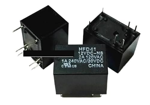 Relay HFD41-12VDC-NS HFD41 12VDC-NS HFD41-12VDCNS HFD4112VDCNS HFD41-12VDC 12VDC DC12V 12V DIP6 5PCS/LOT von HUJWLBWF