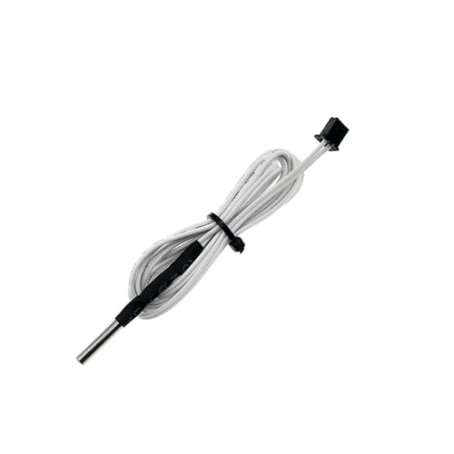 HUKILU yaoqijie 3D-Druckerteile 1M/1,2M/1,9M/2M HT-NTC100K Thermistor-Temperatursensor Temperaturfilament 350 Grad NTC100K Lasting(5Pcs,28AWG DP2.54-2P 1M) von HUKILU