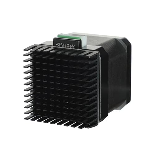 HUKILU yaoqijie 3D-Druckerteile 42 Schrittmotor-Kühlkörper 40 * 40 * 11 Aluminium-Kühlkörper mit wärmeleitendem Band Lasting(2 PCS) von HUKILU