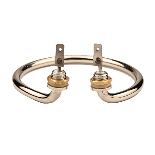 HUKILU yaoqijie Elektrisches Wasser Heizelement for elektrische Fass, 122mm Kreisdurchmesser Heizröhre 1000W 220V Eimerheizung Lasting(304 Stainless Steel) von HUKILU