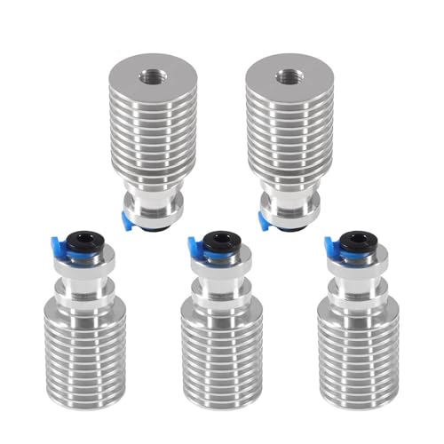 yaoqijie 1–10 Stück V6 Kühlkörper 1,75 mm, Kühler Kühlkörper 3D-Drucker Kühlkörper 2.4 V6 Prusa i3 MK3 Extruder Hotend Bowden lasting(2pcs) von HUKILU