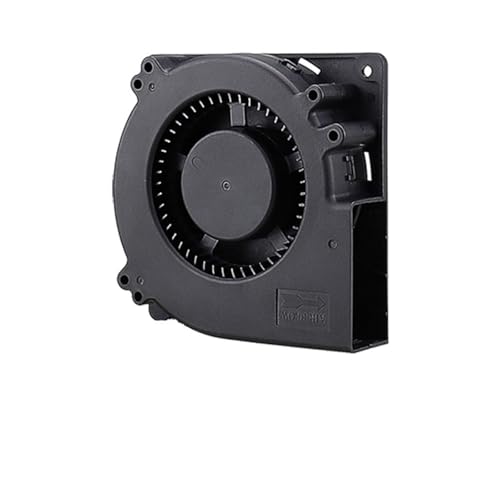 yaoqijie 120MM Turbo Gebläse Fan 5V 12V 24V DC Buchse 12cm 120x120x32mm 12032 Zentrifugal Lüfter AC 100V 220V 240V Gebläse lasting(48V Dual Ball) von HUKILU