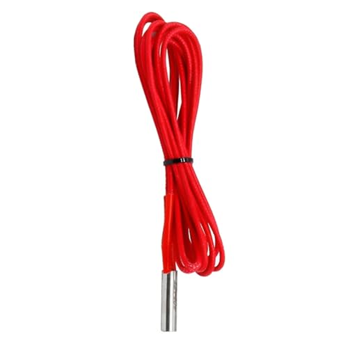 yaoqijie 1M 12V/24V Patronenheizung 40W 50W 6 * 20mm Reprap Kabel Extruder Teile 12V 24V 40W 3D Drucker Teile lasting(40W 1Pc,12V) von HUKILU