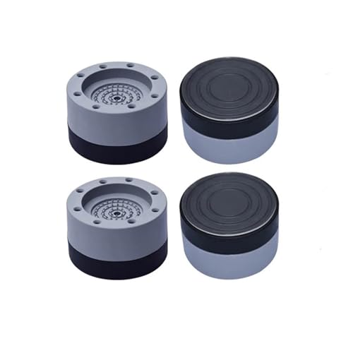 yaoqijie 4Pcs Anti Vibration Füße Pads Wasserdichte Beine Slipstop Silent Skid Raiser Matte Waschmaschine Unterstützung Dämpfer Ständer Möbel(3.5CM) von HUKILU