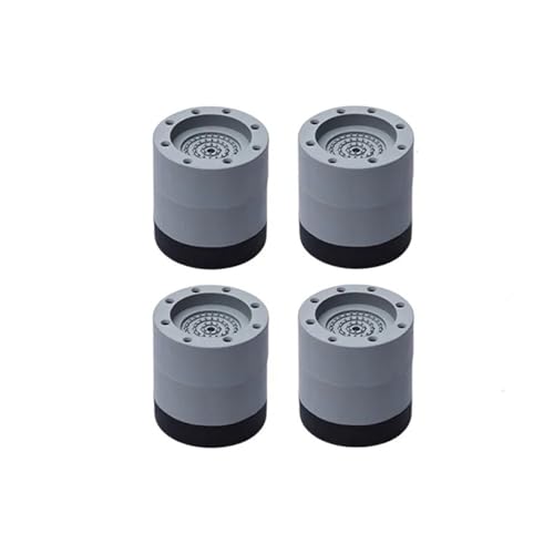 yaoqijie 4Pcs Anti Vibration Füße Pads Wasserdichte Beine Slipstop Silent Skid Raiser Matte Waschmaschine Unterstützung Dämpfer Ständer Möbel(6CM) von HUKILU
