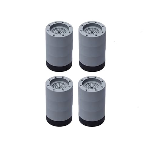 yaoqijie 4Pcs Anti Vibration Füße Pads Wasserdichte Beine Slipstop Silent Skid Raiser Matte Waschmaschine Unterstützung Dämpfer Ständer Möbel(8.5CM) von HUKILU
