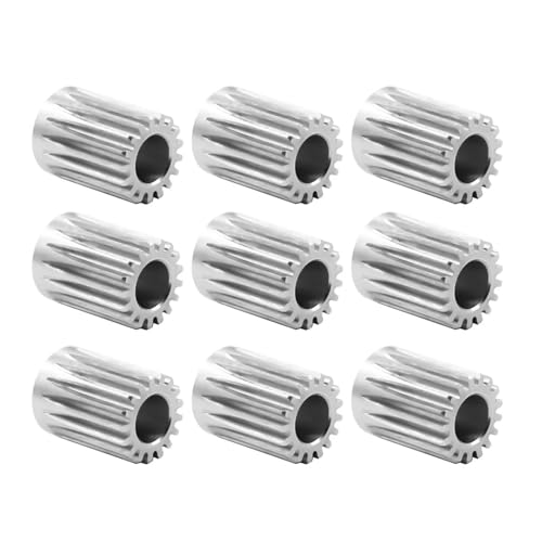 yaoqijie 5–20 Stück DDB-Getriebe-Extruder Betch Ritzel-Extrusion 17 Zähne Bohrung 5 mm Upgrade Edelstahl-Radscheibe Motorgetriebe lasting(20pcs) von HUKILU