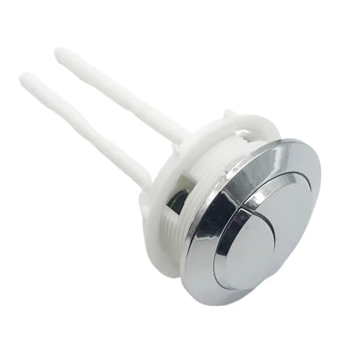 yaoqijie Allzweck-Wassertankarmaturen 38/48/58 MM Druckknopf Universal-Spültoilettendeckelknopf Doppelstangen Badezimmerzubehör lasting(58MM) von HUKILU