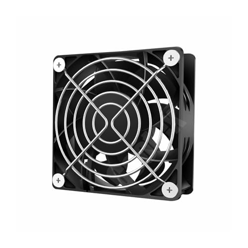 yaoqijie Axiallüfter 60 mm 80 mm 90 mm 120 mm Kugelbürstenloser Lüfterkühler AC 110 V 120 V 220 V 230 V 240 V Computergehäuselüfter 6025 8025 9225 12038 lasting(Black Grill,9225 HYDRAULIC_NO RGB) yaoqijie Axiallüfter 60 mm 80 mm 90 mm 120 mm Kugelbürstenloser Lüfterkühler AC 110 V 120 V 220 V 230 V 240 V Computergehäuselüfter 6025 8025 9225 12038 lasting(Black Grill,9225 HYDRAULIC_NO RGB) von HUKILU