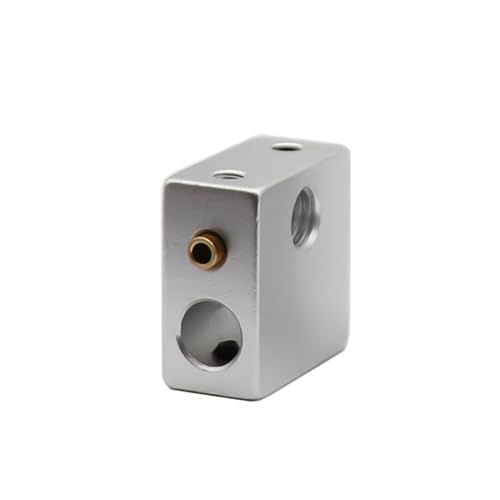 yaoqijie MK7 MK8 Aluminium Heizblock Kopf Hot End Heizblock 20 * 20 * 10 20x20x10 mm 3D Drucker A6 A8 I3 lasting(Type B,6pcs) von HUKILU