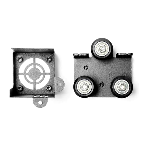 yaoqijie Metallwagen-Extruder-Rückstützplatte mit Lüfterabdeckung CR-10 CR-10S CR-10-S 3 4 3D-Drucker lasting(Plate And Fan Cover) von HUKILU