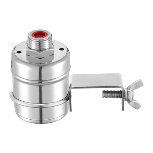 yaoqijie Schwimmerventil aus Edelstahl 304, vollautomatisches 1/2-Zoll-Kugelventil, Mini-Schwimmerventil zur Wasserstandsregelung for Wassertanks lasting(Max Range 35MM) von HUKILU