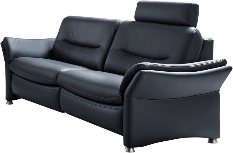 HUKLA 2,5-Sitzer HU-SF15058 Ledersofa, Breite 194 cm, aus Leder, optional Kopfstütze u. WallAway-Funktion von HUKLA