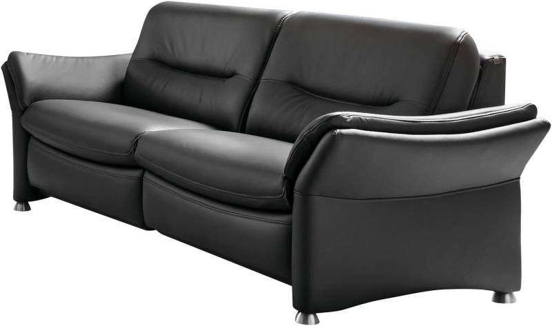 HUKLA 2,5-Sitzer HU-SF15058 Ledersofa, Breite 194 cm, aus Leder, optional Kopfstütze u. WallAway-Funktion von HUKLA