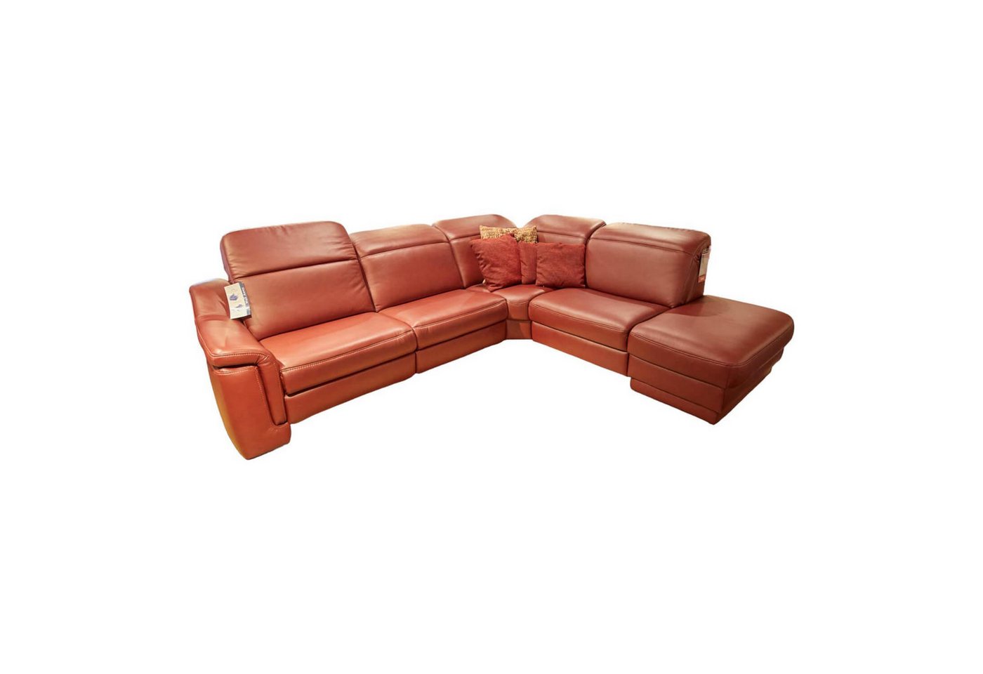 HUKLA Ecksofa Ecksofa IL 4052 Leder Credo Barolo Rot mit motorischen Funktionen HUKLA Ecksofa Ecksofa IL 4052 Leder Credo Barolo Rot mit motorischen Funktionen von HUKLA