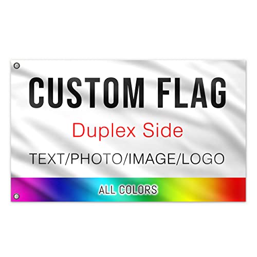 HUKQWX Personalisieren Flags,Benutzerdefiniertes Flaggenbanner, Drucken Sie Ihr eigenes Logo/Image/Text,Personalisierte Gartenflagge,Benutzerdefinierte Flaggenbanner für den - doppelseitig - 3X5 FT HUKQWX Personalisieren Flags,Benutzerdefiniertes Flaggenbanner, Drucken Sie Ihr eigenes Logo/Image/Text,Personalisierte Gartenflagge,Benutzerdefinierte Flaggenbanner für den - doppelseitig - 3X5 FT von HUKQWX