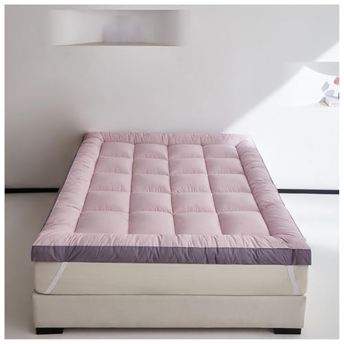 HUMAJORY Faltbare Futonmatratze – 3-Zoll-Matratze – Passt In Den Schrank! Perfekt for Gäste, Schlafsäle Und Kleine Häuser(Pink,90x200cm) von HUMAJORY