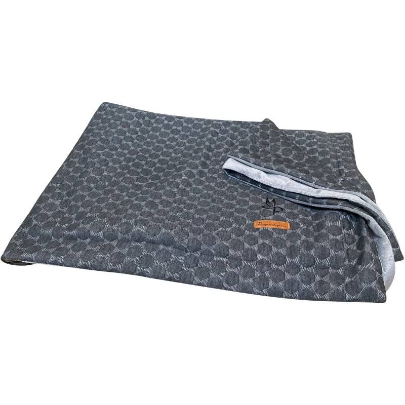HUMAN COMFORT Campingdecke Biras Picknick Reise Decke Sofa Bambus Fleece 170x130 von HUMAN COMFORT