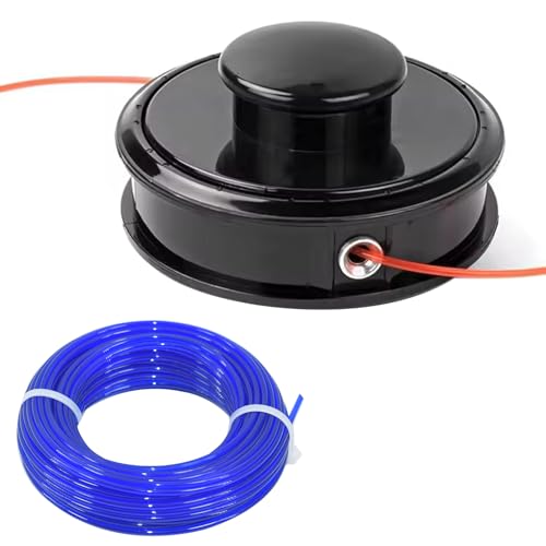 HUMAPYDU Trimmerkopf Unkrautfresser mit 14,9 m Trimmerfaden 21560070, kompatibel mit Echo Echomatic SRM210 SRM225 SRM230 SRM235 SRM2100 Trimmern mit geradem Schaft HUMAPYDU Trimmerkopf Unkrautfresser mit 14,9 m Trimmerfaden 21560070, kompatibel mit Echo Echomatic SRM210 SRM225 SRM230 SRM235 SRM2100 Trimmern mit geradem Schaft von HUMAPYDU