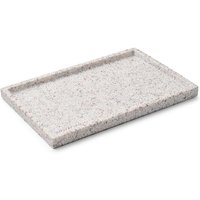 Tablett Terrazzo eckig beige von HUMDAKIN