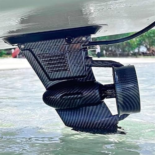 160 W Sup Elektro-Finne Unterwasser-Thruster, 24 V Surfboard Elektro-Motorisierte Finne, Wiederaufladbares Elektro-Finne Stand Up Paddle, Ausgestattet Mit Fernbedienung, Geschwindigkeit 3-6 Km/H von HUMNZR
