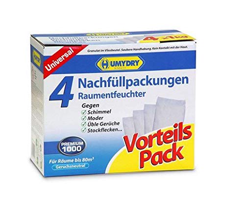 HUMYDRY Nachfüllpackungen 4x1kg von HUMYDRY