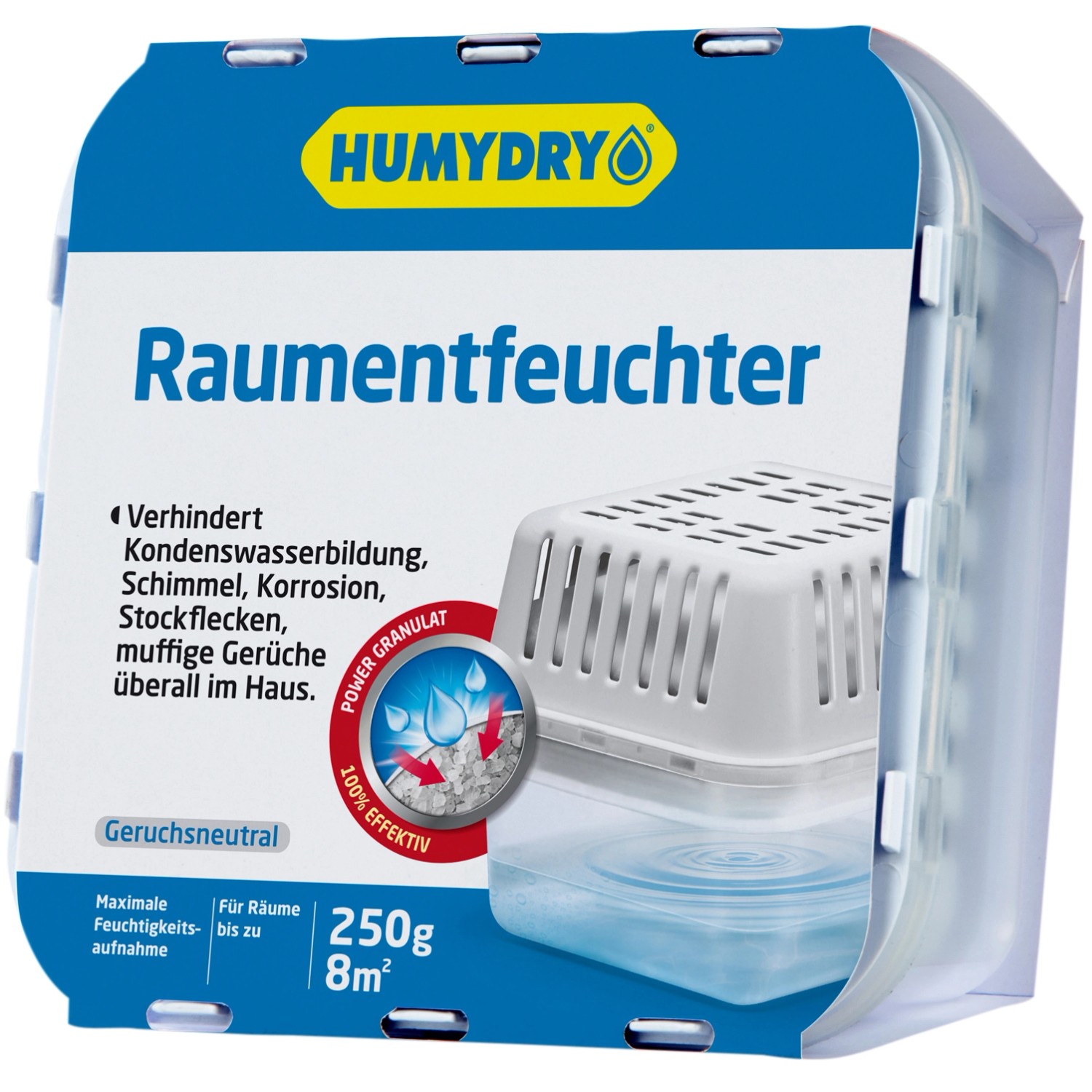 Humydry Compact Raumentfeuchter Neutral 250 g von HUMYDRY