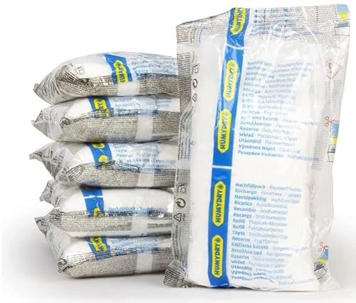 Nachfüllpackungen 6x1kg für Luftentfeuchter HUMYDRY® von HUMYDRY