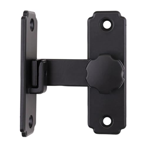 Scheunentor-Schlösser und , 90-Grad-Türriegel, Scheunentorriegel, 90 Grad – Schiebetürriegel, Scheunentorschloss für Küchen, Gärten, Schränke, Po von HUNJHYC