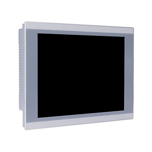 HUNSN 12.1" TFT LED IP65 Industrial Panel PC, 10-Point Projected Capacitive Touch Screen, Intel I7 8565U, Windows 11 or Linux Ubuntu, PW24, VGA, HDMI, 2 x LAN, 2 x COM, 64G RAM, 1TB SSD von HUNSN