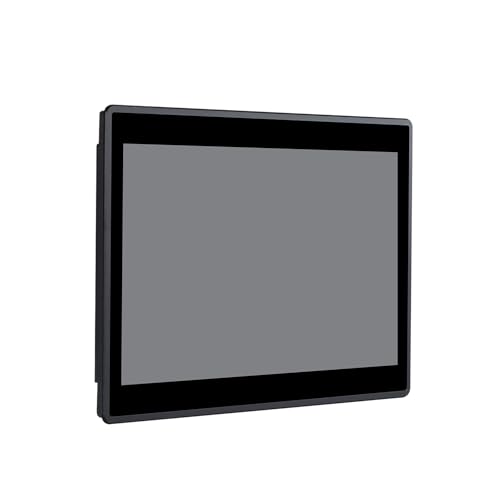 HUNSN 14 Inch TFT LED IP65 Industrial Panel PC, 10-Point Projected Capacitive Touch Screen, Intel I7 1165G7, Windows 11 or Linux Ubuntu, PW09, VGA, HDMI, 2 x LAN, 2 x COM, 8G RAM, 128G SSD, 1TB HDD von HUNSN