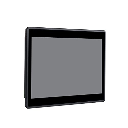 HUNSN 14 Inch TFT LED IP65 Industrial Panel PC, 10-Point Projected Capacitive Touch Screen, Intel J6412, Windows 11 Pro or Linux Ubuntu, PW09, HDMI, 2 x LAN, 3 x COM, 16G RAM, 256G SSD, 1TB HDD von HUNSN